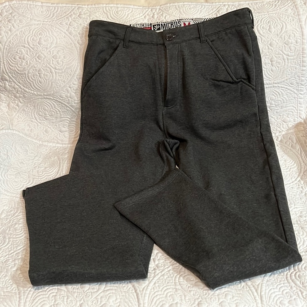 Micros men’s French terry pants, size medium, NWT